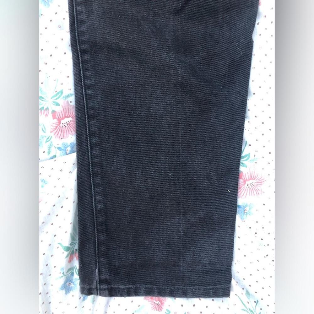 Vintage High Waisted Rocky Mountain 100% Cotton Grey Denim Jeans - Picture 7 of 9